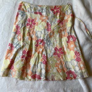 Women's DKNY Floral Skirt
